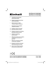 Bedienungsanleitung Einhell GE-PM 48 S HW B&S Rasenmäher