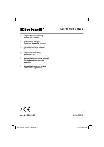 Manual de uso Einhell GC-PM 46/2 S HW-E Cortacésped