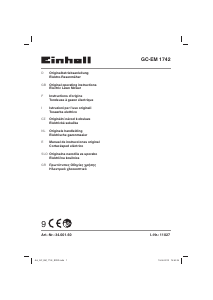 Manuale Einhell GC-EM 1742 Rasaerba