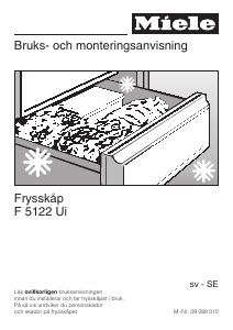 Bruksanvisning Miele F 5122 Ui Frys