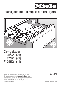 Manual Miele F 9252 i-1 Congelador