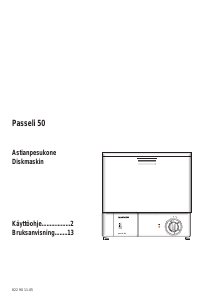 Käyttöohje Rosenlew RW50 Astianpesukone