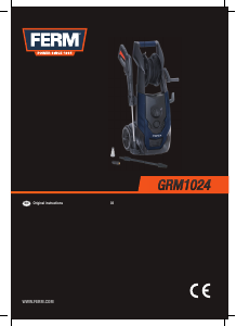 Manual FERM GRM1024 Pressure Washer