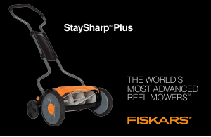 Handleiding Fiskars StaySharp Plus Grasmaaier