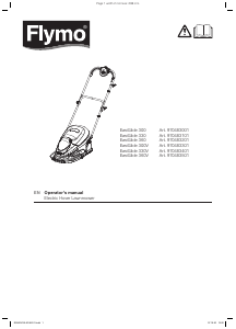 Manual Flymo EasiGlide 360V Lawn Mower