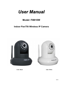 Handleiding Foscam FI8910W IP camera