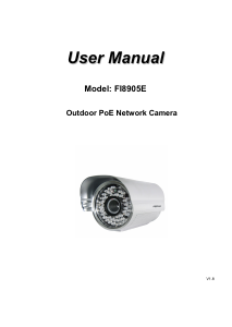 Manual Foscam FI8905E IP Camera