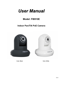 Handleiding Foscam FI8910E IP camera