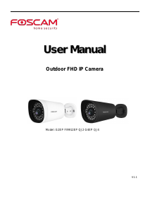 Handleiding Foscam FI9912EP IP camera
