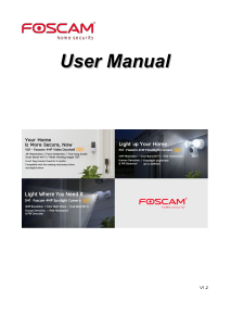 Handleiding Foscam HT2 IP camera