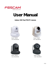 Handleiding Foscam FI9821P IP camera