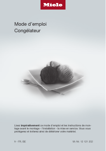 Mode d’emploi Miele FN 4322 D Congélateur