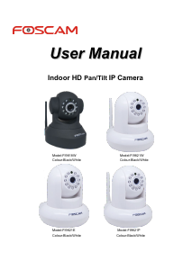 Handleiding Foscam FI9821W IP camera