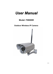 Handleiding Foscam FI8906W IP camera