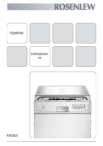 Käyttöohje Rosenlew RW3620 Astianpesukone