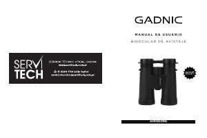 Manual Gadnic AIR00096 Binoculars