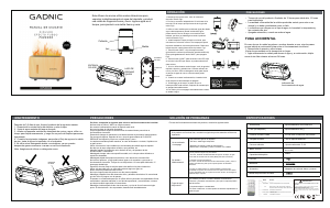 Manual de uso Gadnic DIFU0026 Humidificador