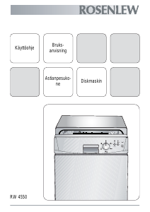 Käyttöohje Rosenlew RW4550 Astianpesukone