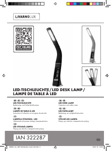 Instrukcja LivarnoLux IAN 322287 Lampa