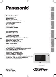 Manual Panasonic NN-GT45KW Cuptor cu microunde