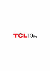 Manual TCL 10 Pro Mobile Phone