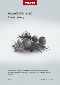 Használati útmutató Miele K 7115 E Hűtő és fagyasztó