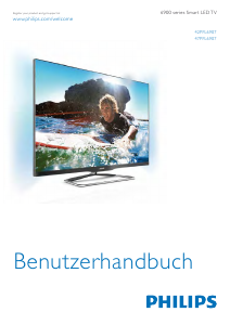 Bedienungsanleitung Philips 42PFL6907K LED fernseher