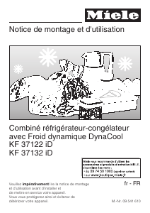 Mode d’emploi Miele KF 37132 iD Réfrigérateur combiné