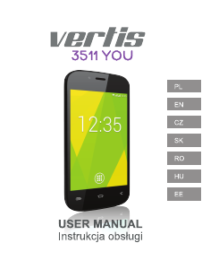 Instrukcja Overmax Vertis 3511 You Telefon komórkowy