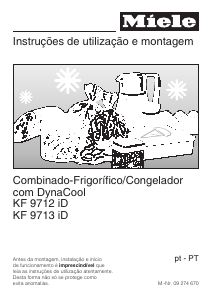 Manual Miele KF 9712 iD Frigorífico combinado