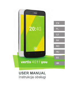 Instrukcja Overmax Vertis 4011 You Telefon komórkowy