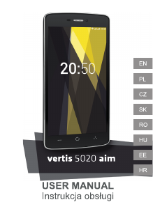 Manual Overmax Vertis 5020 Aim Telefon mobil