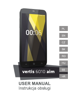 Instrukcja Overmax Vertis 6010 Aim Telefon komórkowy