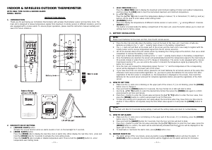 Bedienungsanleitung Denver TRC-1400 Wetterstation