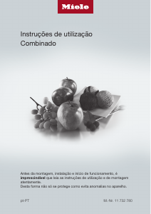 Manual Miele KFN 7714 F Frigorífico combinado