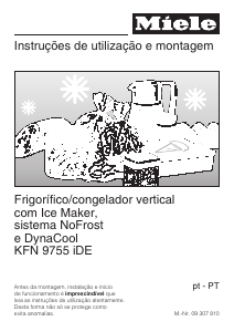 Manual Miele KFN 9755 iDE Frigorífico combinado