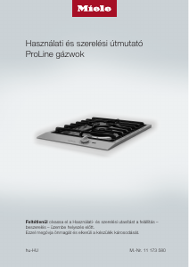 Használati útmutató Miele CS 1011 Főzőlap