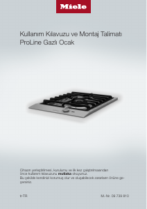 Kullanım kılavuzu Miele CS 1012-1 Ocak