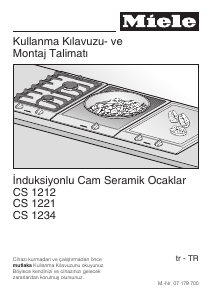 Kullanım kılavuzu Miele CS 1212 i Ocak