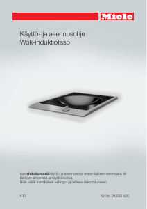 Käyttöohje Miele CS 1223-1 I Keittotaso