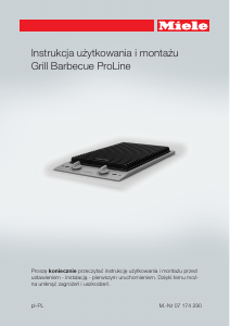 Instrukcja Miele CS 1322 Płyta do zabudowy