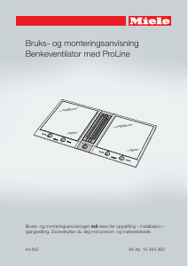 Bruksanvisning Miele CSDA 1030 EDST Kokeplate