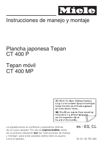 Manual de uso Miele CT 400 MP Placa