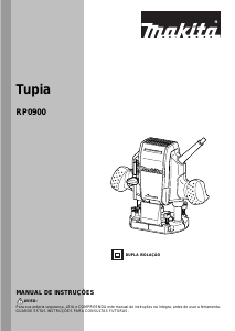 Manual Makita RP0900 Tupia