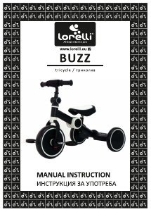 Mode d’emploi Lorelli Buzz Tricycle