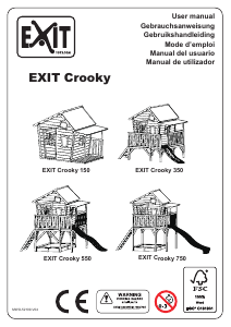 Bedienungsanleitung Exit Crooky 150 Spielhaus