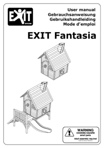Bedienungsanleitung Exit Fantasia 100 Spielhaus