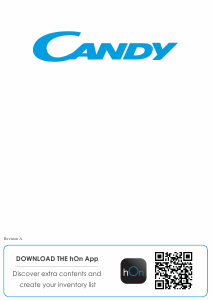 Manual Candy CCE7T618EXU Combina frigorifica
