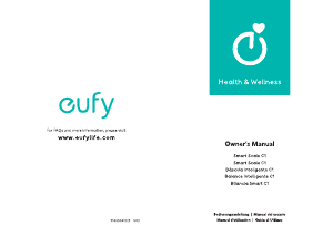 Manual de uso Eufy Smart Scale C1 Báscula