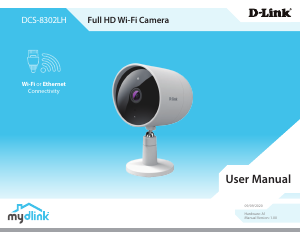 Manual D-Link DCS-8302LH IP Camera